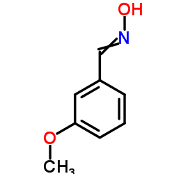 (E)-3-甲氧基苯(甲)醛肟 结构式