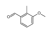 3-甲氧基-2-甲基苯甲醛 结构式