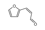 2-Propenal, 3-(2-furanyl)-, (2Z)- 结构式