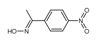 (E)-N-[1-(4-硝基苯基)亚乙基]羟胺 结构式