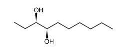 3,4-癸二醇 (3R,4S)-rel- 结构式