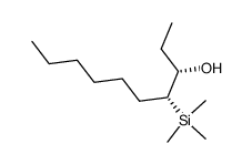 3-Decanol, 4-(trimethylsilyl)-, (3R,4S)-rel- 结构式