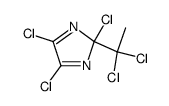 2H-Imidazole, 2,4,5-trichloro-2-(1,1-dichloroethyl)- 结构式