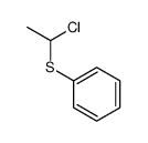 Benzene, [(1-chloroethyl)thio]- 结构式