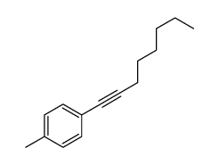 1-甲基-4-(1-辛炔-1-基)苯 结构式