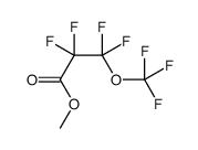 2,2,3,3-四氟-3-(三氟甲氧基)丙酸甲酯 结构式