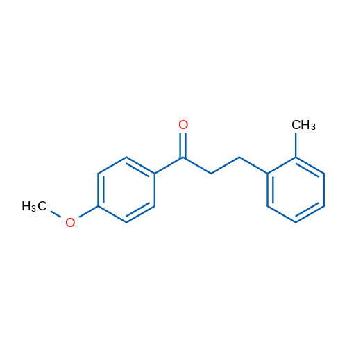 4'-METHOXY-3-(2-METHYLPHENYL)PROPIOPHENONE 结构式