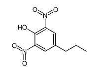 2,6-二硝基-4-丙基苯酚 结构式
