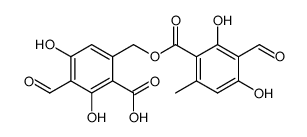 松萝酸 结构式