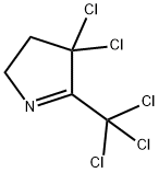 4,4-二氯-5-(三氯甲基)-3,4-二氢-2H-吡咯 结构式
