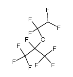 Propane, 1,1,1,2,3,3,3-heptafluoro-2-(1,1,2,2-tetrafluoroethoxy)- 结构式