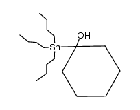 1-(三丁基锡基)环己醇 结构式