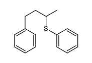 Benzene, [(1-methyl-3-phenylpropyl)thio]- 结构式