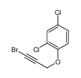 1-[(3-溴-2-丙炔基)氧基]-2,4-二氯苯 结构式
