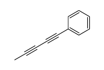 Benzene, 1,3-pentadiynyl- (9CI) 结构式
