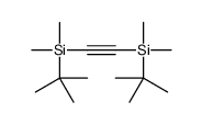 Silane, 1,1'-(1,2-ethynediyl)bis[1-(1,1-dimethylethyl)-1,1-dimethyl- 结构式