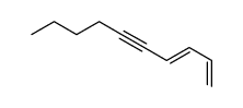 (E)-1,3-癸二烯-5-炔 结构式