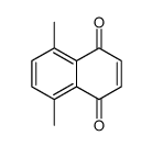 5,8-二甲基-1,4-萘二酮 结构式
