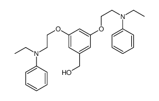 Benzenemethanol, 3,5-bis[2-(ethylphenylamino)ethoxy]- 结构式