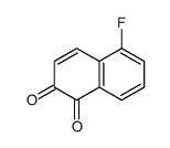 5-氟-1,2-萘二酮 结构式