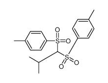 Benzene, 1,1'-[(2-methylpropylidene)bis(sulfonyl)]bis[4-methyl- 结构式