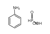苯胺亚磷酸盐(1:1) 结构式