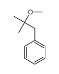 Benzene, (2-methoxy-2-methylpropyl)- 结构式