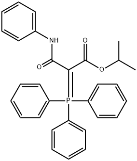 3-氧代-3-(苯基氨基)-2-(三苯基膦亚基)丙酸异丙酯 结构式