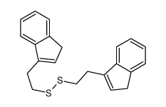 Disulfide, bis[2-(1H-inden-3-yl)ethyl] (9CI) 结构式