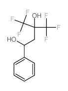 3-苯基-1,1-二(三氟甲基)-1,3-丁二醇 结构式
