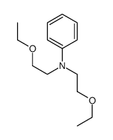 N,N-双(2-乙氧基乙基)苯胺 结构式