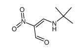 2-Propenal, 3-[(1,1-dimethylethyl)amino]-2-nitro- 结构式