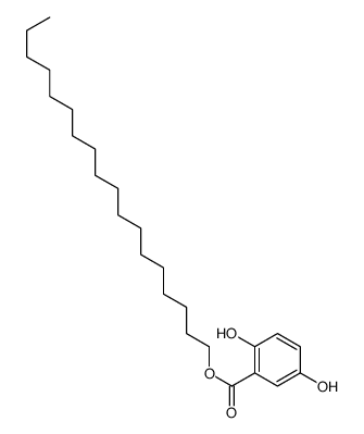 2,5-二羟基苯甲酸十八烷基酯 结构式
