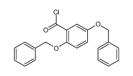 2,5-二(苄氧基)苯甲酰氯 结构式