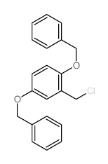 2-(氯甲基)-1,4-二(苄氧基)苯 结构式