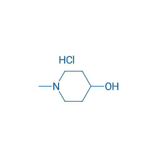 1-甲基哌啶-4-醇盐酸盐 结构式