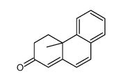 2(3H)-Phenanthrenone, 4,4a-dihydro-4a-methyl- 结构式