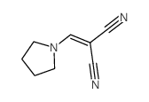 2-(1-吡咯烷亚甲基)丙二腈 结构式