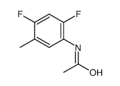 Acetamide, N-(2,4-difluoro-5-methylphenyl)- 结构式
