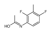 Acetamide, N-(2,4-difluoro-3-methylphenyl)- 结构式
