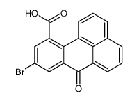 9-溴-7-氧代-7H-苯并[de]蒽-11-羧酸 结构式