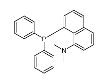 8-(二苯基膦基)-N,N-二甲基-1-萘胺 结构式