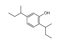 2,5-双(1-甲基丙基)苯酚 结构式