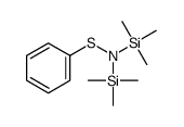 Benzenesulfenamide, N,N-bis(trimethylsilyl)- 结构式