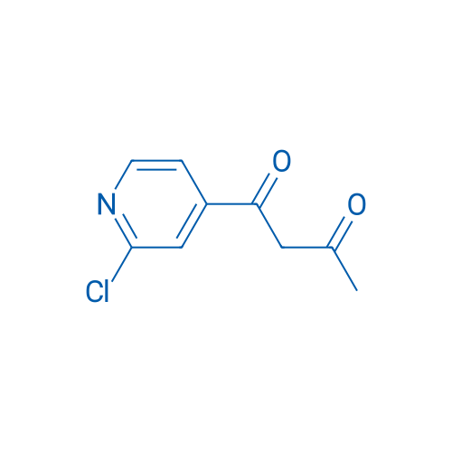 4-(2-氯吡啶-4-基)-4-羟基-3-丁烯-2-酮 结构式