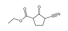 3-氰基-2-氧代环戊烷羧酸乙酯 结构式
