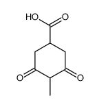 4-甲基-3,5-二氧代环己烷羧酸 结构式