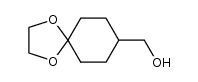 (1,4-DIOXA-SPIRO[4.5]DEC-8-YL)-METHANOL 结构式
