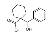 1-(羟基苯甲基)环己烷-1-羧酸 结构式