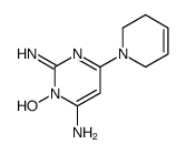 2,4-Pyrimidinediamine, 6-(3,6-dihydro-1(2H)-pyridinyl)-, 3-oxide 结构式